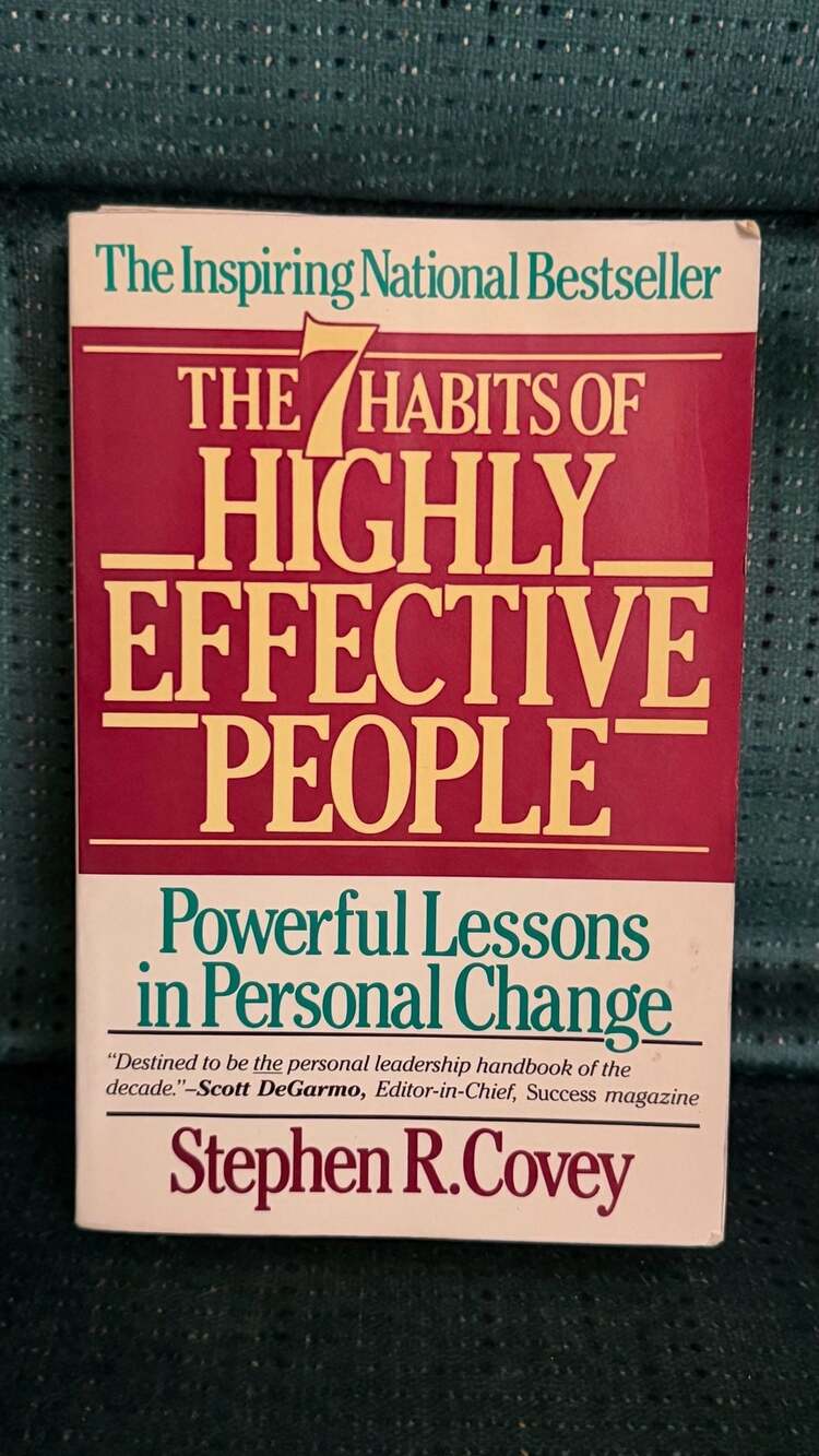 The 7 Habits of Highly Effective People by Stephen R. Covey